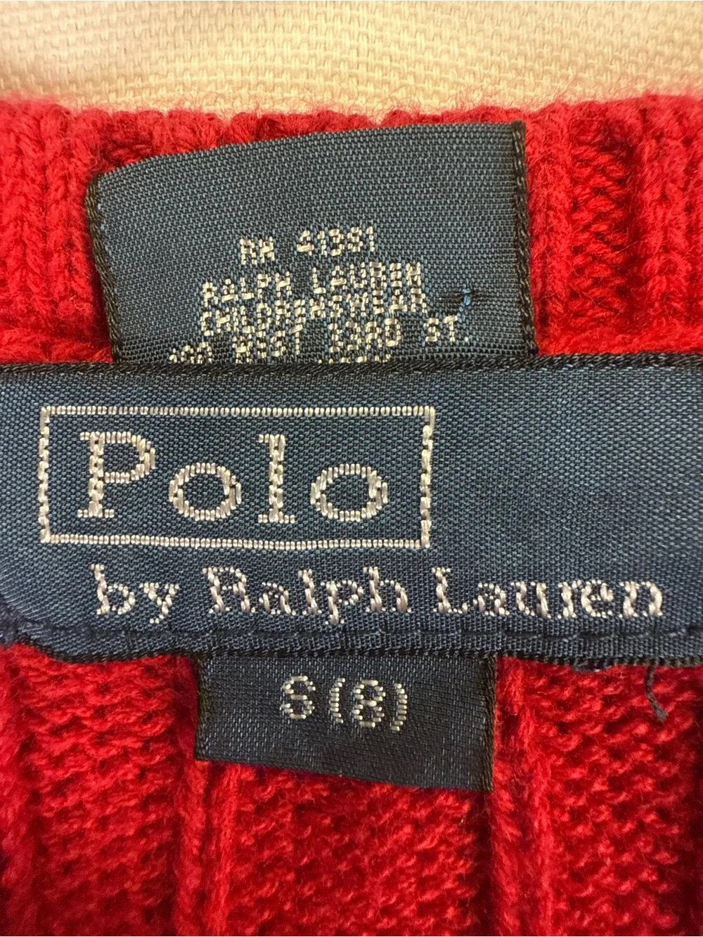 Ralph Lauren classic layering piece